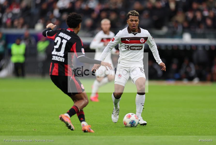 FC St. Pauli, Eintracht Frankfurt, Bundesliga, Voetball, Sport, Le Football, Germany, Futbol, Fotball, Fussball, Deutschland, DFL, DFB, Calcio, 2025/26, Saison 2025/2026 - Bild-ID: 1063683