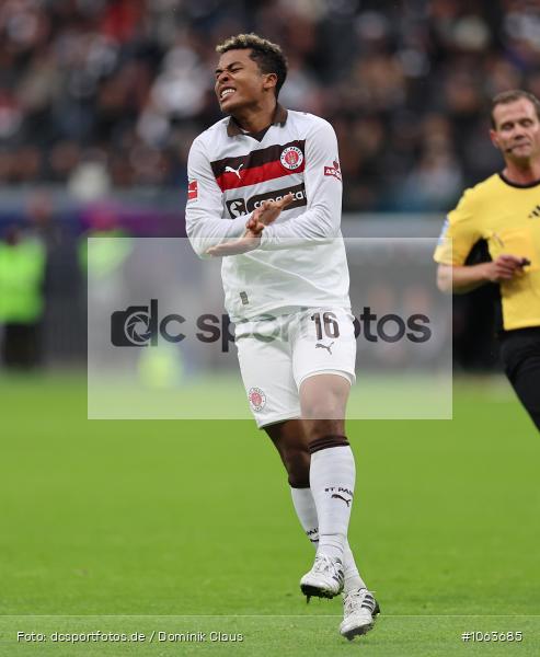 FC St. Pauli, Eintracht Frankfurt, Bundesliga, Voetball, Sport, Le Football, Germany, Futbol, Fotball, Fussball, Deutschland, DFL, DFB, Calcio, 2025/26, Saison 2025/2026 - Bild-ID: 1063685