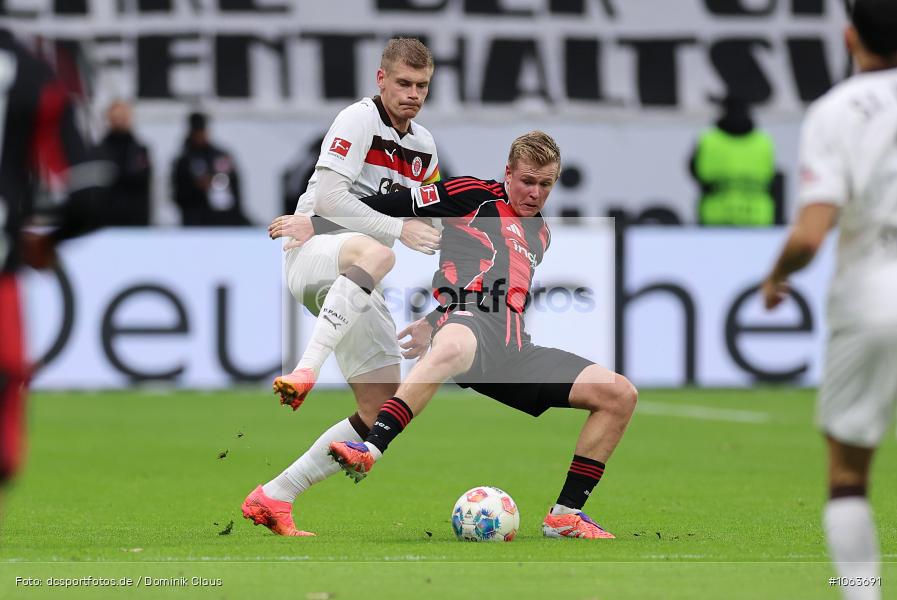 FC St. Pauli, Eintracht Frankfurt, Bundesliga, Voetball, Sport, Le Football, Germany, Futbol, Fotball, Fussball, Deutschland, DFL, DFB, Calcio, 2025/26, Saison 2025/2026 - Bild-ID: 1063691