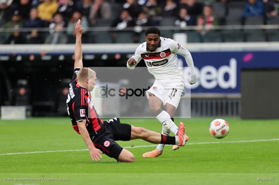 FC St. Pauli, Eintracht Frankfurt, Bundesliga, Voetball, Sport, Le Football, Germany, Futbol, Fotball, Fussball, Deutschland, DFL, DFB, Calcio, 2025/26, Saison 2025/2026 - Bild-ID: 1063695