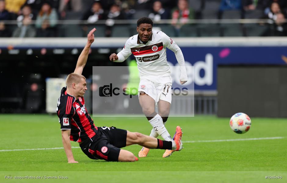 FC St. Pauli, Eintracht Frankfurt, Bundesliga, Voetball, Sport, Le Football, Germany, Futbol, Fotball, Fussball, Deutschland, DFL, DFB, Calcio, 2025/26, Saison 2025/2026 - Bild-ID: 1063696