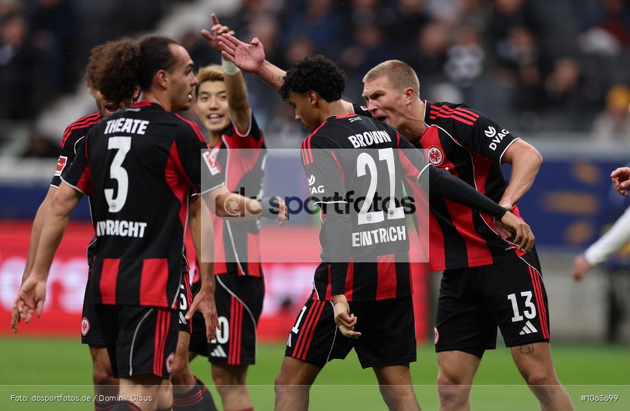 FC St. Pauli, Eintracht Frankfurt, Bundesliga, Voetball, Sport, Le Football, Germany, Futbol, Fotball, Fussball, Deutschland, DFL, DFB, Calcio, 2025/26, Saison 2025/2026 - Bild-ID: 1063699