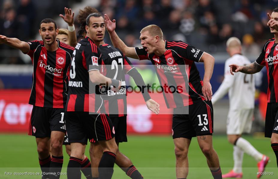 FC St. Pauli, Eintracht Frankfurt, Bundesliga, Voetball, Sport, Le Football, Germany, Futbol, Fotball, Fussball, Deutschland, DFL, DFB, Calcio, 2025/26, Saison 2025/2026 - Bild-ID: 1063700