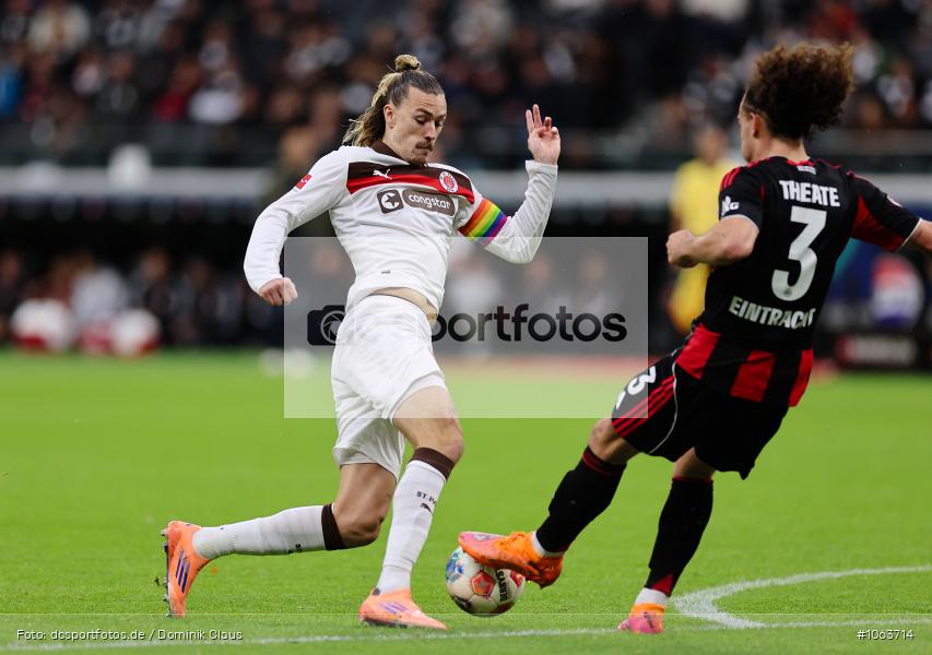 FC St. Pauli, Eintracht Frankfurt, Bundesliga, Voetball, Sport, Le Football, Germany, Futbol, Fotball, Fussball, Deutschland, DFL, DFB, Calcio, 2025/26, Saison 2025/2026 - Bild-ID: 1063714