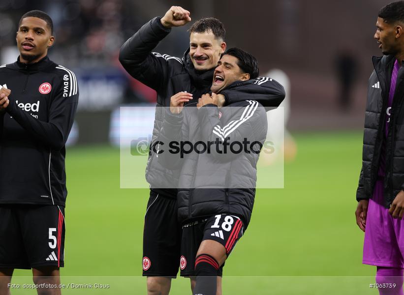 FC St. Pauli, Eintracht Frankfurt, Bundesliga, Voetball, Sport, Le Football, Germany, Futbol, Fotball, Fussball, Deutschland, DFL, DFB, Calcio, 2025/26, Saison 2025/2026 - Bild-ID: 1063739