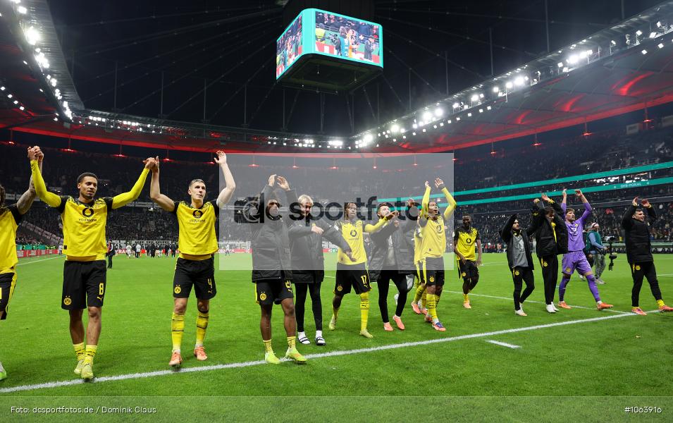 Borussia Dortmund, Eintracht Frankfurt, Pokal, DFB-Pokal, Voetball, Sport, Le Football, Germany, Futbol, Fotball, Fussball, Deutschland, DFL, DFB, Calcio, 2025/26, Saison 2025/2026 - Bild-ID: 1063916