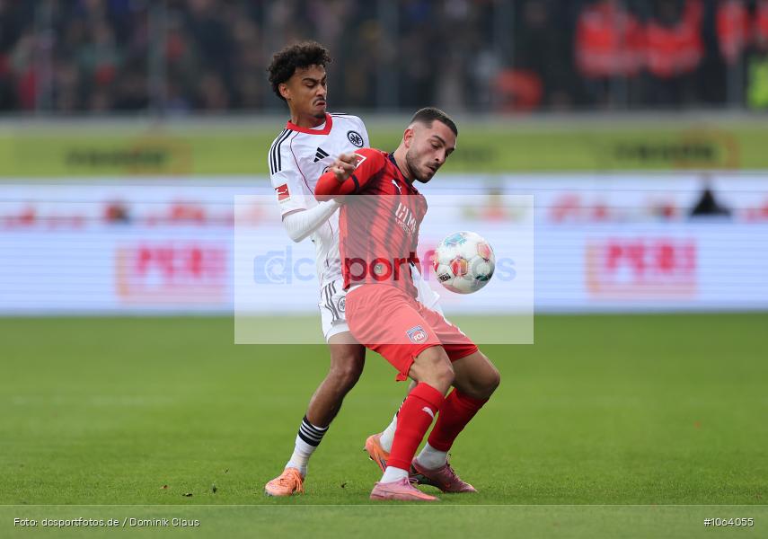 Eintracht Frankfurt, 1. FC Heidenheim, 1. Bundesliga, Bundesliga, Voetball, Sport, Le Football, Germany, Futbol, Fotball, Fussball, Deutschland, DFL, DFB, Calcio, 2025/26, Saison 2025/2026 - Bild-ID: 1064055