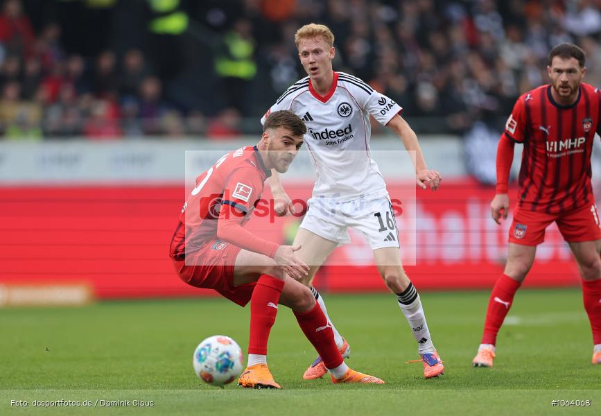 Eintracht Frankfurt, 1. FC Heidenheim, 1. Bundesliga, Bundesliga, Voetball, Sport, Le Football, Germany, Futbol, Fotball, Fussball, Deutschland, DFL, DFB, Calcio, 2025/26, Saison 2025/2026 - Bild-ID: 1064068