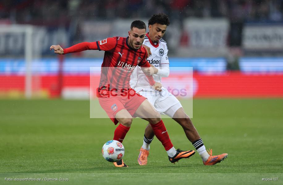 Eintracht Frankfurt, 1. FC Heidenheim, 1. Bundesliga, Bundesliga, Voetball, Sport, Le Football, Germany, Futbol, Fotball, Fussball, Deutschland, DFL, DFB, Calcio, 2025/26, Saison 2025/2026 - Bild-ID: 1064107