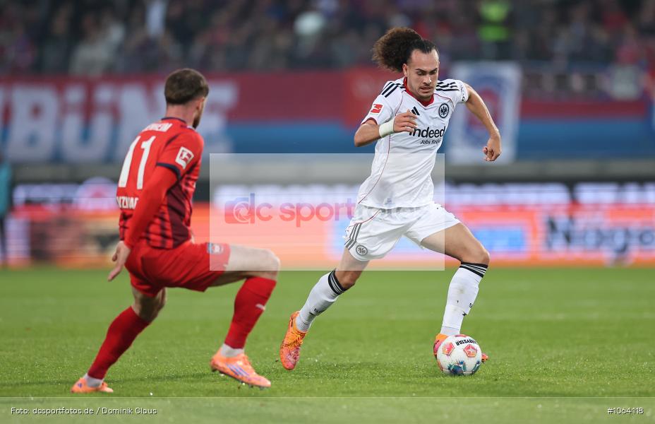Eintracht Frankfurt, 1. FC Heidenheim, 1. Bundesliga, Bundesliga, Voetball, Sport, Le Football, Germany, Futbol, Fotball, Fussball, Deutschland, DFL, DFB, Calcio, 2025/26, Saison 2025/2026 - Bild-ID: 1064118