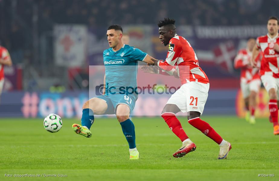 ACF Fiorentina, AC Florenz, 1. FSV Mainz 05, UECL, UEFA Conference League, Liga, Bundesliga, Voetball, Sport, Le Football, Germany, Futbol, Fotball, Fussball, Deutschland, DFL, DFB, Calcio, 2025/26, Saison 2025/2026 - Bild-ID: 1064183