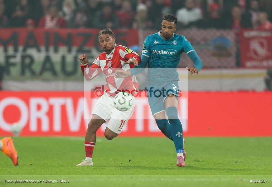 ACF Fiorentina, AC Florenz, 1. FSV Mainz 05, UECL, UEFA Conference League, Liga, Bundesliga, Voetball, Sport, Le Football, Germany, Futbol, Fotball, Fussball, Deutschland, DFL, DFB, Calcio, 2025/26, Saison 2025/2026 - Bild-ID: 1064207