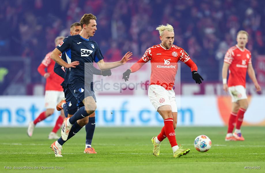 TSG 1899 Hoffenheim, 1. FSV Mainz 05, Liga, Bundesliga, Voetball, Sport, Le Football, Germany, Futbol, Fotball, Fussball, Deutschland, DFL, DFB, Calcio, 2025/26, Saison 2025/2026 - Bild-ID: 1064365