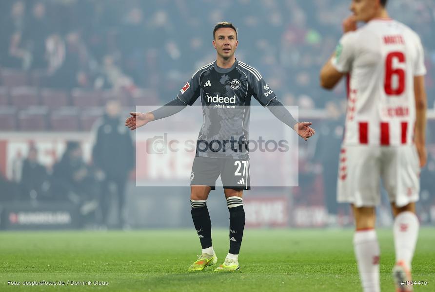 Eintracht Frankfurt, 1. FC Köln, 1. Bundesliga, Bundesliga, Voetball, Sport, Le Football, Germany, Futbol, Fotball, Fussball, Deutschland, DFL, DFB, Calcio, 2025/26, Saison 2025/2026 - Bild-ID: 1064476