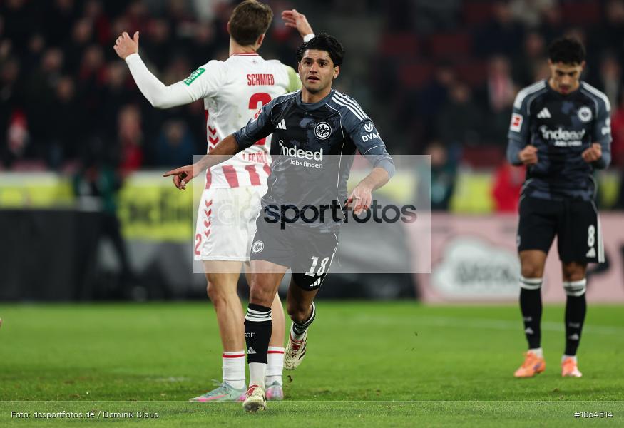 Eintracht Frankfurt, 1. FC Köln, 1. Bundesliga, Bundesliga, Voetball, Sport, Le Football, Germany, Futbol, Fotball, Fussball, Deutschland, DFL, DFB, Calcio, 2025/26, Saison 2025/2026 - Bild-ID: 1064514