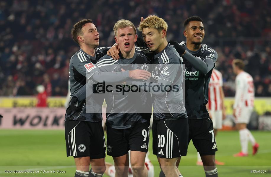 Eintracht Frankfurt, 1. FC Köln, 1. Bundesliga, Bundesliga, Voetball, Sport, Le Football, Germany, Futbol, Fotball, Fussball, Deutschland, DFL, DFB, Calcio, 2025/26, Saison 2025/2026 - Bild-ID: 1064537