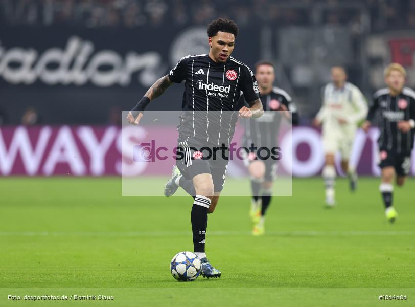 Atalanta B.C. Bergao, Eintracht Frankfurt, CL, Champions League, UEFA Champions League, UEFA, Voetball, Sport, Le Football, Germany, Futbol, Fotball, Fussball, Deutschland, DFL, DFB, Calcio, 2025/26, Saison 2025/2026 - Bild-ID: 1064606
