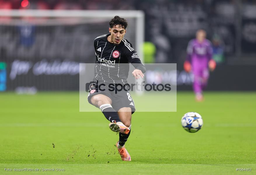 Atalanta B.C. Bergao, Eintracht Frankfurt, CL, Champions League, UEFA Champions League, UEFA, Voetball, Sport, Le Football, Germany, Futbol, Fotball, Fussball, Deutschland, DFL, DFB, Calcio, 2025/26, Saison 2025/2026 - Bild-ID: 1064612