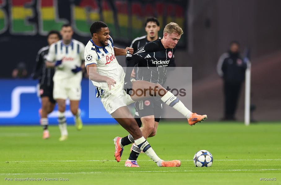 Atalanta B.C. Bergao, Eintracht Frankfurt, CL, Champions League, UEFA Champions League, UEFA, Voetball, Sport, Le Football, Germany, Futbol, Fotball, Fussball, Deutschland, DFL, DFB, Calcio, 2025/26, Saison 2025/2026 - Bild-ID: 1064613