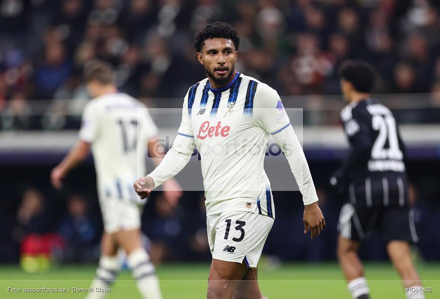 Atalanta B.C. Bergao, Eintracht Frankfurt, CL, Champions League, UEFA Champions League, UEFA, Voetball, Sport, Le Football, Germany, Futbol, Fotball, Fussball, Deutschland, DFL, DFB, Calcio, 2025/26, Saison 2025/2026 - Bild-ID: 1064622