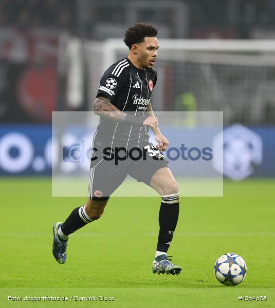 Atalanta B.C. Bergao, Eintracht Frankfurt, CL, Champions League, UEFA Champions League, UEFA, Voetball, Sport, Le Football, Germany, Futbol, Fotball, Fussball, Deutschland, DFL, DFB, Calcio, 2025/26, Saison 2025/2026 - Bild-ID: 1064635