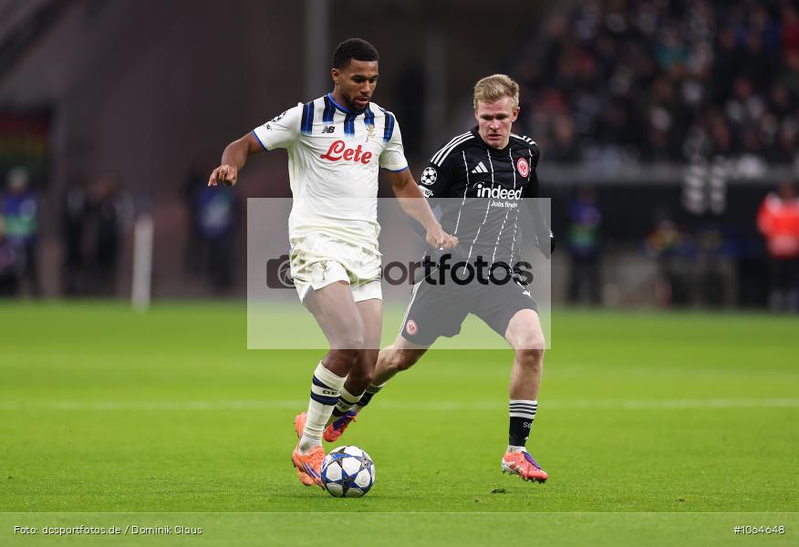 Atalanta B.C. Bergao, Eintracht Frankfurt, CL, Champions League, UEFA Champions League, UEFA, Voetball, Sport, Le Football, Germany, Futbol, Fotball, Fussball, Deutschland, DFL, DFB, Calcio, 2025/26, Saison 2025/2026 - Bild-ID: 1064648