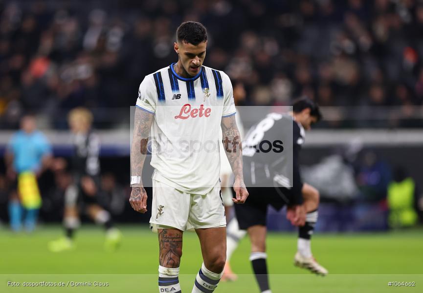 Atalanta B.C. Bergao, Eintracht Frankfurt, CL, Champions League, UEFA Champions League, UEFA, Voetball, Sport, Le Football, Germany, Futbol, Fotball, Fussball, Deutschland, DFL, DFB, Calcio, 2025/26, Saison 2025/2026 - Bild-ID: 1064662