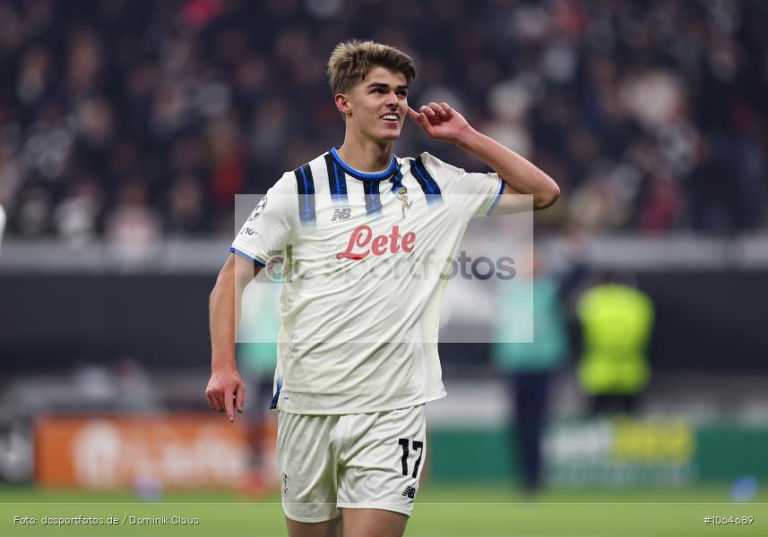 Atalanta B.C. Bergao, Eintracht Frankfurt, CL, Champions League, UEFA Champions League, UEFA, Voetball, Sport, Le Football, Germany, Futbol, Fotball, Fussball, Deutschland, DFL, DFB, Calcio, 2025/26, Saison 2025/2026 - Bild-ID: 1064689