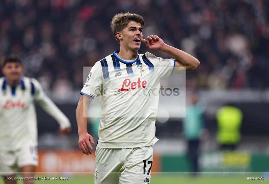 Atalanta B.C. Bergao, Eintracht Frankfurt, CL, Champions League, UEFA Champions League, UEFA, Voetball, Sport, Le Football, Germany, Futbol, Fotball, Fussball, Deutschland, DFL, DFB, Calcio, 2025/26, Saison 2025/2026 - Bild-ID: 1064693