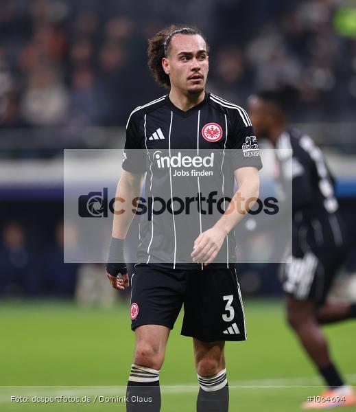 Atalanta B.C. Bergao, Eintracht Frankfurt, CL, Champions League, UEFA Champions League, UEFA, Voetball, Sport, Le Football, Germany, Futbol, Fotball, Fussball, Deutschland, DFL, DFB, Calcio, 2025/26, Saison 2025/2026 - Bild-ID: 1064694