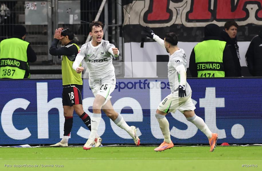 VfL Wolfsburg, Eintracht Frankfurt, Bundesliga, Voetball, Sport, Le Football, Germany, Futbol, Fotball, Fussball, Deutschland, DFL, DFB, Calcio, 2025/26, Saison 2025/2026 - Bild-ID: 1064766