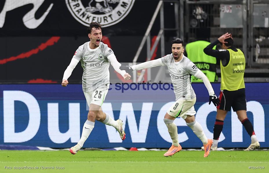 VfL Wolfsburg, Eintracht Frankfurt, Bundesliga, Voetball, Sport, Le Football, Germany, Futbol, Fotball, Fussball, Deutschland, DFL, DFB, Calcio, 2025/26, Saison 2025/2026 - Bild-ID: 1064769