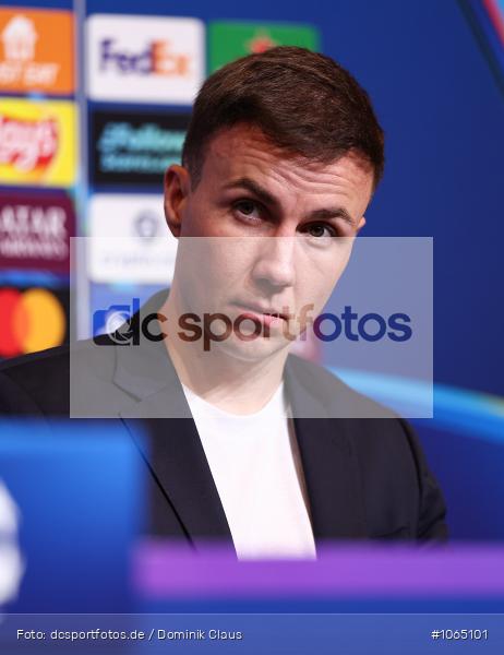 Pressekonferenz, FC Barcelona, Eintracht Frankfurt, CL, Champions League, UEFA Champions League, UEFA, Voetball, Sport, Le Football, Germany, Futbol, Fotball, Fussball, Deutschland, DFL, DFB, Calcio, 2025/26, Saison 2025/2026 - Bild-ID: 1065101