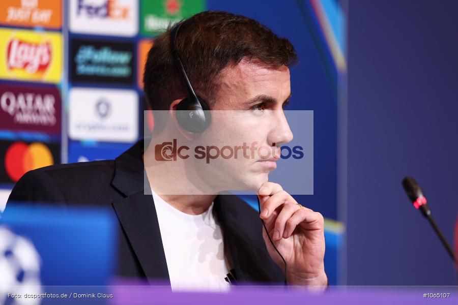 Pressekonferenz, FC Barcelona, Eintracht Frankfurt, CL, Champions League, UEFA Champions League, UEFA, Voetball, Sport, Le Football, Germany, Futbol, Fotball, Fussball, Deutschland, DFL, DFB, Calcio, 2025/26, Saison 2025/2026 - Bild-ID: 1065107