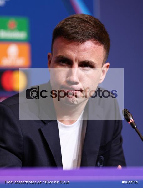 Pressekonferenz, FC Barcelona, Eintracht Frankfurt, CL, Champions League, UEFA Champions League, UEFA, Voetball, Sport, Le Football, Germany, Futbol, Fotball, Fussball, Deutschland, DFL, DFB, Calcio, 2025/26, Saison 2025/2026 - Bild-ID: 1065116