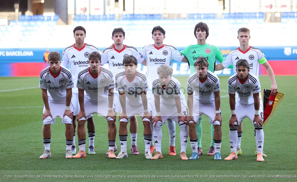 FC Barcelona, Eintracht Frankfurt, UYL, Youth League, U19, UEFA Youth League, UEFA, Voetball, Sport, Le Football, Germany, Futbol, Fotball, Fussball, Deutschland, DFL, DFB, Calcio, 2025/26, Saison 2025/2026 - Bild-ID: 1065122