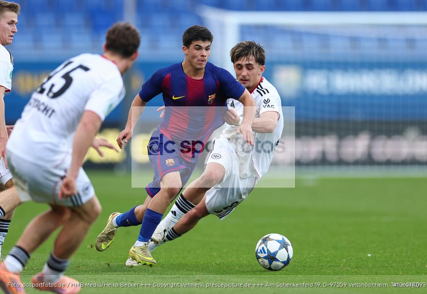 FC Barcelona, Eintracht Frankfurt, UYL, Youth League, U19, UEFA Youth League, UEFA, Voetball, Sport, Le Football, Germany, Futbol, Fotball, Fussball, Deutschland, DFL, DFB, Calcio, 2025/26, Saison 2025/2026 - Bild-ID: 1065140