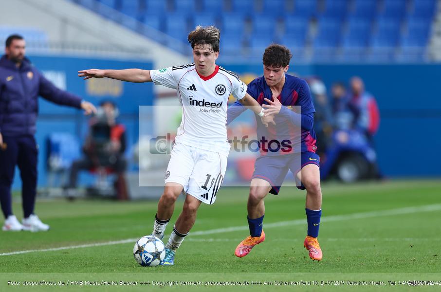 FC Barcelona, Eintracht Frankfurt, UYL, Youth League, U19, UEFA Youth League, UEFA, Voetball, Sport, Le Football, Germany, Futbol, Fotball, Fussball, Deutschland, DFL, DFB, Calcio, 2025/26, Saison 2025/2026 - Bild-ID: 1065152