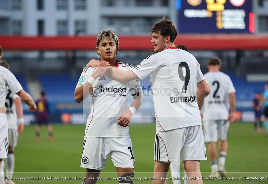 FC Barcelona, Eintracht Frankfurt, UYL, Youth League, U19, UEFA Youth League, UEFA, Voetball, Sport, Le Football, Germany, Futbol, Fotball, Fussball, Deutschland, DFL, DFB, Calcio, 2025/26, Saison 2025/2026 - Bild-ID: 1065169