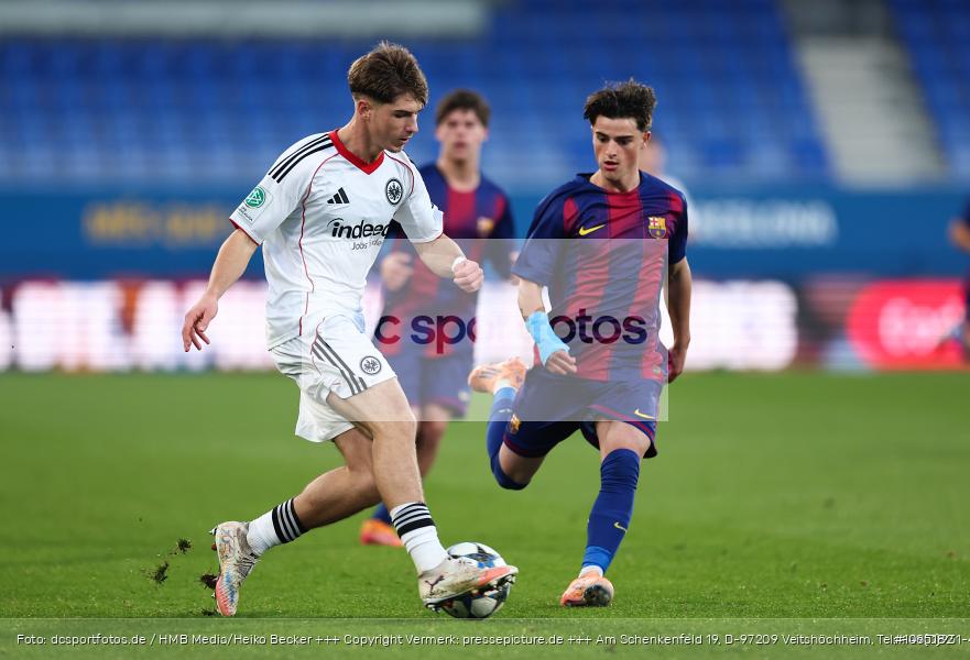 FC Barcelona, Eintracht Frankfurt, UYL, Youth League, U19, UEFA Youth League, UEFA, Voetball, Sport, Le Football, Germany, Futbol, Fotball, Fussball, Deutschland, DFL, DFB, Calcio, 2025/26, Saison 2025/2026 - Bild-ID: 1065182