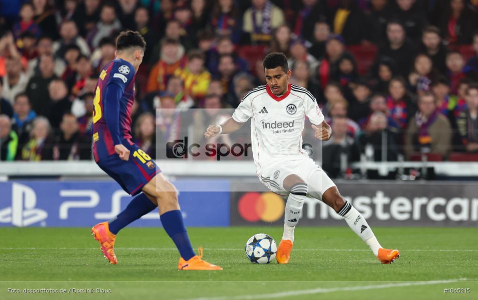 FC Barcelona, Eintracht Frankfurt, CL, Champions League, UEFA Champions League, UEFA, Voetball, Sport, Le Football, Germany, Futbol, Fotball, Fussball, Deutschland, DFL, DFB, Calcio, 2025/26, Saison 2025/2026 - Bild-ID: 1065215