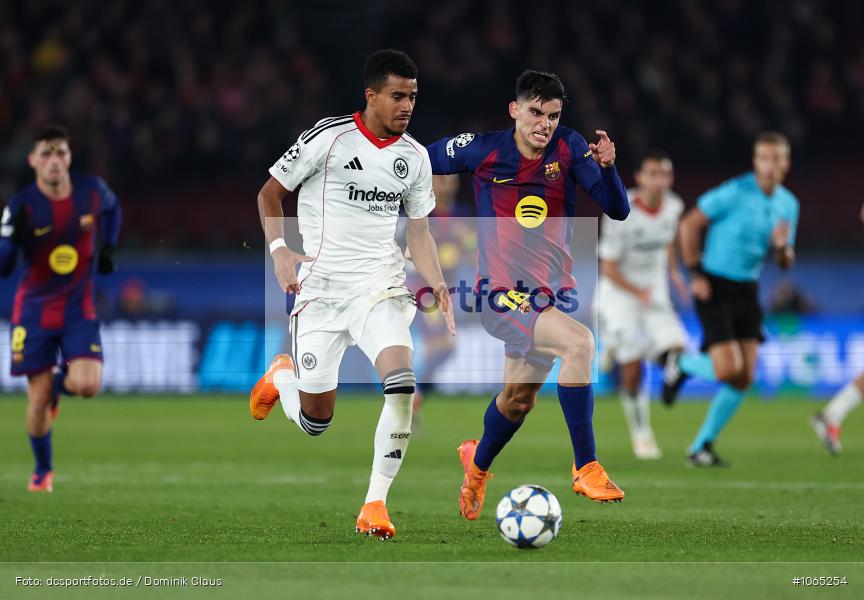 FC Barcelona, Eintracht Frankfurt, CL, Champions League, UEFA Champions League, UEFA, Voetball, Sport, Le Football, Germany, Futbol, Fotball, Fussball, Deutschland, DFL, DFB, Calcio, 2025/26, Saison 2025/2026 - Bild-ID: 1065254
