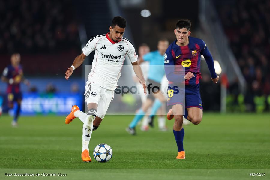 FC Barcelona, Eintracht Frankfurt, CL, Champions League, UEFA Champions League, UEFA, Voetball, Sport, Le Football, Germany, Futbol, Fotball, Fussball, Deutschland, DFL, DFB, Calcio, 2025/26, Saison 2025/2026 - Bild-ID: 1065257