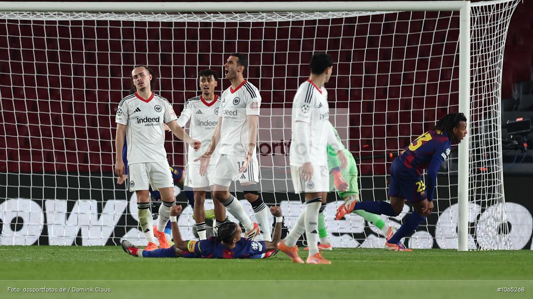 FC Barcelona, Eintracht Frankfurt, CL, Champions League, UEFA Champions League, UEFA, Voetball, Sport, Le Football, Germany, Futbol, Fotball, Fussball, Deutschland, DFL, DFB, Calcio, 2025/26, Saison 2025/2026 - Bild-ID: 1065268