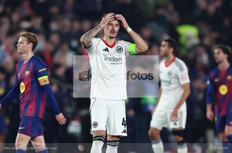 FC Barcelona, Eintracht Frankfurt, CL, Champions League, UEFA Champions League, UEFA, Voetball, Sport, Le Football, Germany, Futbol, Fotball, Fussball, Deutschland, DFL, DFB, Calcio, 2025/26, Saison 2025/2026 - Bild-ID: 1065313