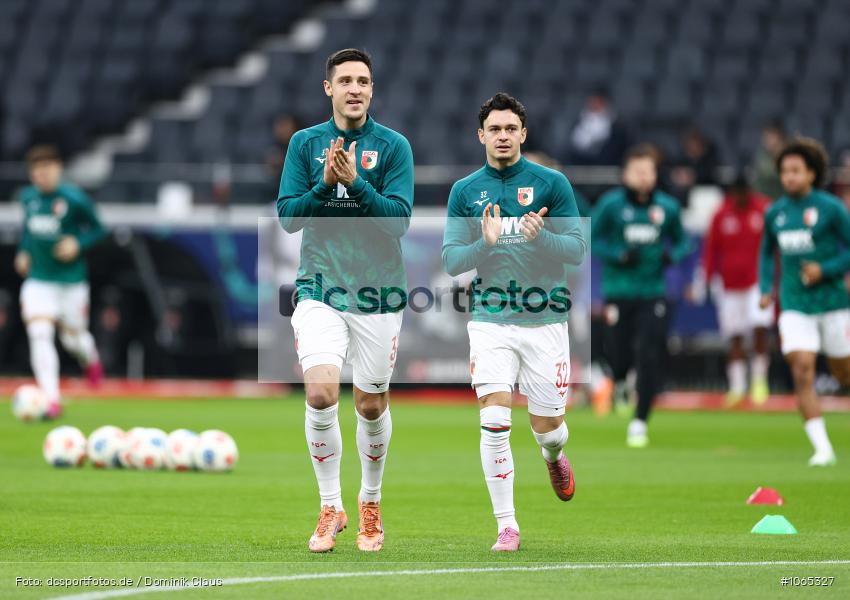 FC Augsburg, Eintracht Frankfurt, Bundesliga, Voetball, Sport, Le Football, Germany, Futbol, Fotball, Fussball, Deutschland, DFL, DFB, Calcio, 2025/26, Saison 2025/2026 - Bild-ID: 1065327