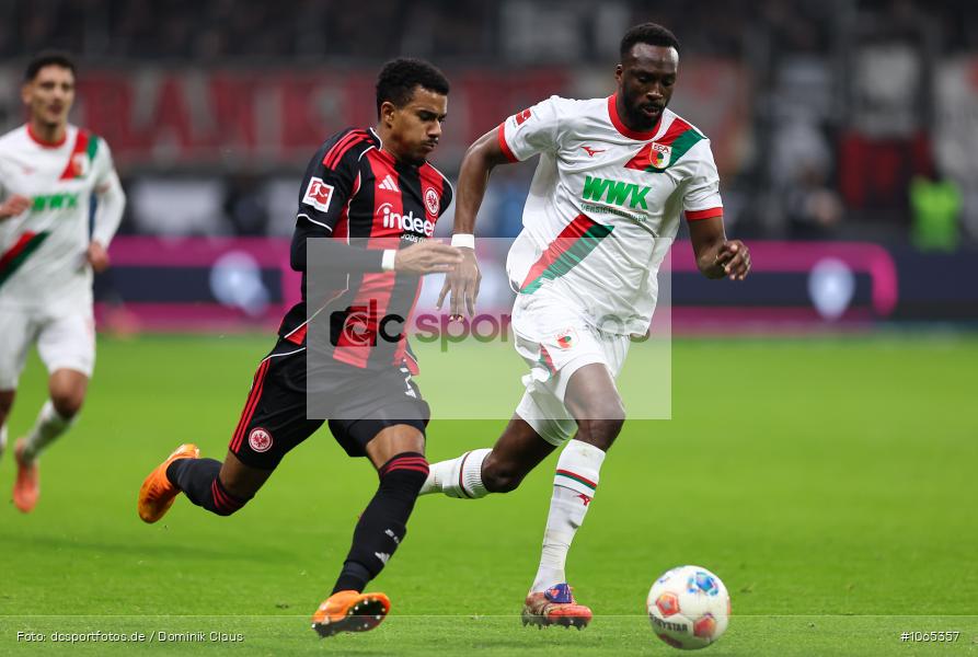 FC Augsburg, Eintracht Frankfurt, Bundesliga, Voetball, Sport, Le Football, Germany, Futbol, Fotball, Fussball, Deutschland, DFL, DFB, Calcio, 2025/26, Saison 2025/2026 - Bild-ID: 1065357