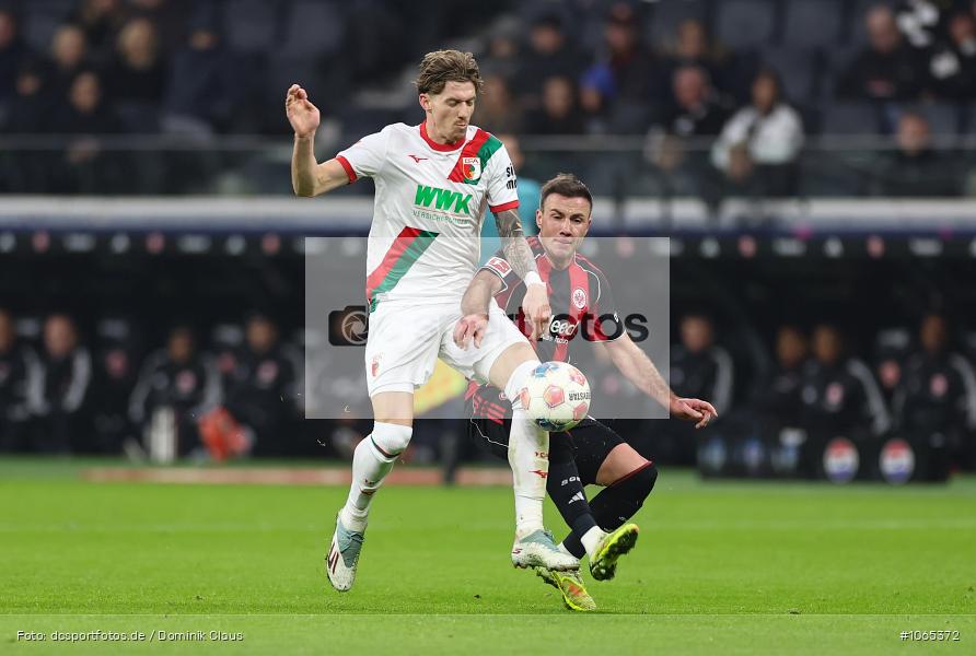 FC Augsburg, Eintracht Frankfurt, Bundesliga, Voetball, Sport, Le Football, Germany, Futbol, Fotball, Fussball, Deutschland, DFL, DFB, Calcio, 2025/26, Saison 2025/2026 - Bild-ID: 1065372