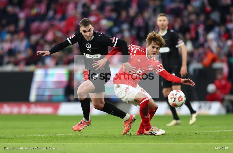 FC St. Pauli, 1. FSV Mainz 05, Liga, Bundesliga, Voetball, Sport, Le Football, Germany, Futbol, Fotball, Fussball, Deutschland, DFL, DFB, Calcio, 2025/26, Saison 2025/2026 - Bild-ID: 1065608