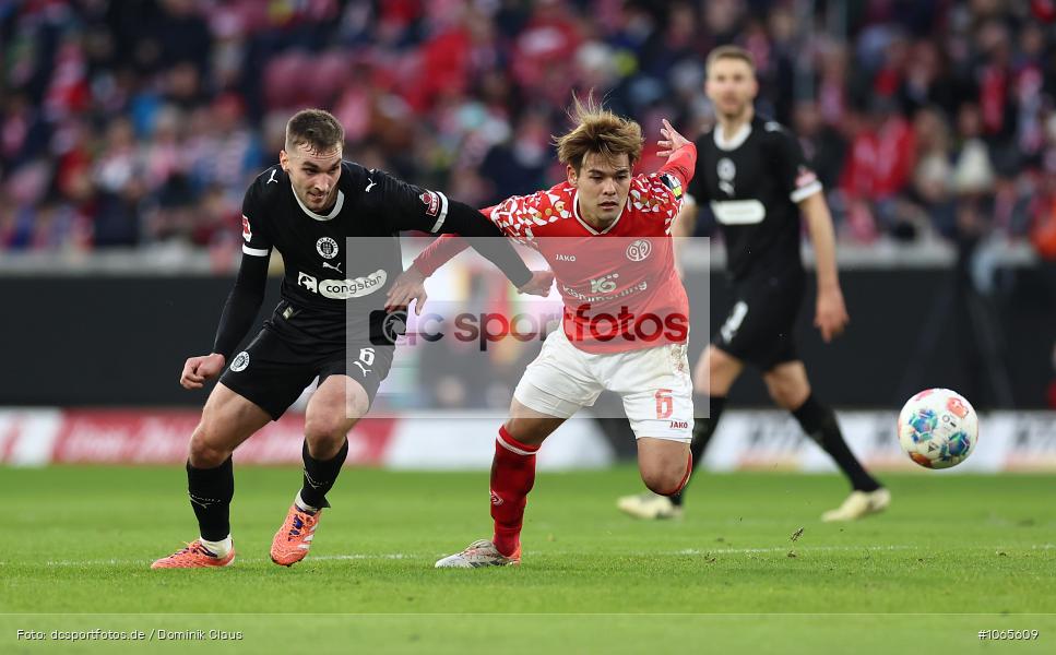 FC St. Pauli, 1. FSV Mainz 05, Liga, Bundesliga, Voetball, Sport, Le Football, Germany, Futbol, Fotball, Fussball, Deutschland, DFL, DFB, Calcio, 2025/26, Saison 2025/2026 - Bild-ID: 1065609